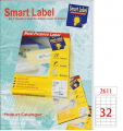 Smart Label  噴墨+鐳射+影印三用標籤 (100張) 48.3x33.87mm (4x8) K32 #2611
