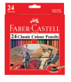 Faber-Castell 24色木顏色筆 #115854