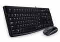 Logitech MK120 滑鼠鍵盤組合  (有線連線、簡單便捷)