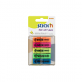 Stick'N 5色 SIGN HERE 膠質標籤紙  42mmx12mm (30張x5) #26004