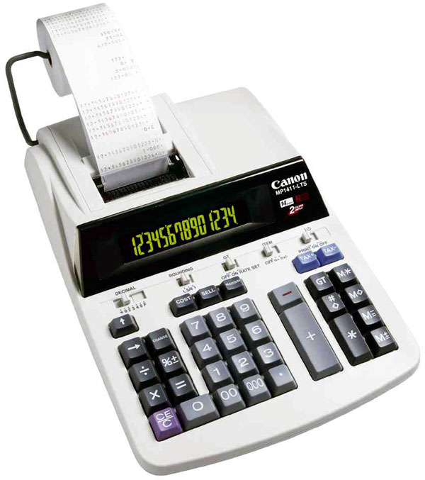 CANON MP1411-LTSC 雙色出紙計算機(14位) - 商業文儀包裝有限公司