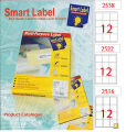 Smart Label  噴墨+鐳射+影印三用標籤 (100張)  (3x4) K12  
