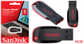Sandisk Cruzer Blade USB Flash Drive - 8GB