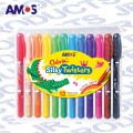 AMOS  CRX5PC12 3合1水彩粉彩蠟筆 - 12色套裝  (直徑12mm)