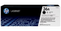 HP 36A 黑色原廠 LaserJet 碳粉盒 (CB436A)