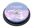 Verbatim DVD+R 16X  4.7GB/120min  Branded (10片裝)