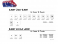 Smart Label  顏色鐳射標籤 (100張) 105x57mm  (2x5) K10