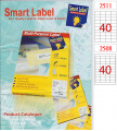 Smart Label  噴墨+鐳射+影印三用標籤 (100張) (4x10) K40