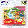 AMOS  CRX5PC36 3合1水彩粉彩蠟筆 - 36色套裝  (直徑12mm)