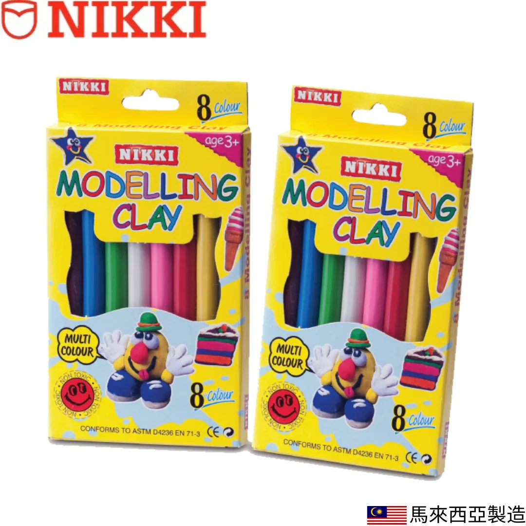 Nikki LS58 8色泥膠 (100g)