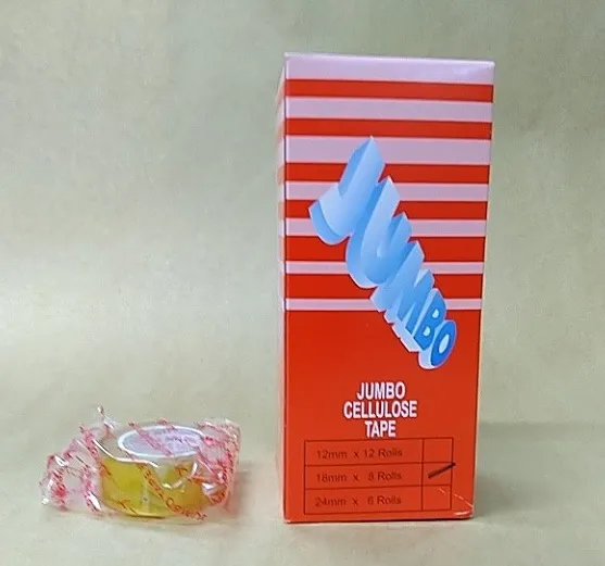 Jumbo珍寶 透明膠紙 3/4吋(19亳米)x20碼