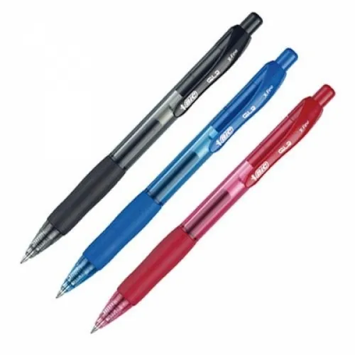 BIC GL2 按掣啫喱筆 (紅色)