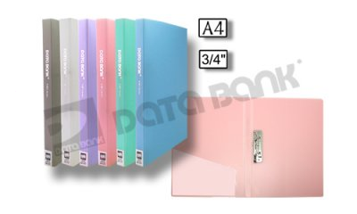 DATA BANK 磨紗面單夾膠快勞 A4  EM301