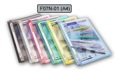 DATA BANK A4白邊斜紋膠快勞 F07N-01