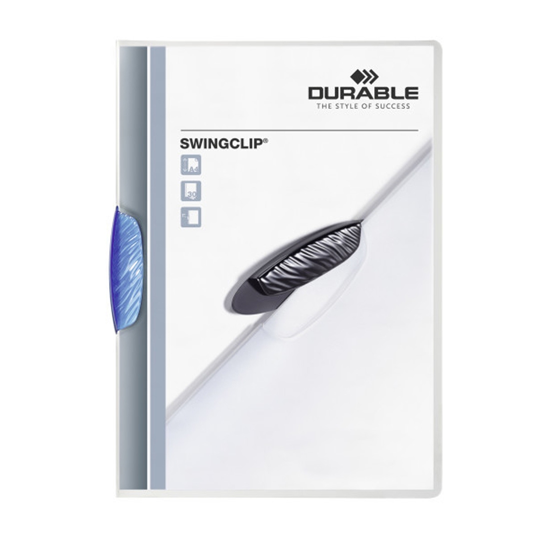 Durable A4 膠夾文件套 (30張) #2260