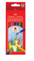 Faber-Castell  12色三角木顏色筆 #115853