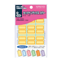 Kokuyo Tack Label 6色索引頭標籤 23x29mm @72'S TA-41