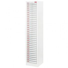 Shuter 樹德文件柜 A4-132P (32 透明薄抽屜)      285W x 343D x 1490H (mm)