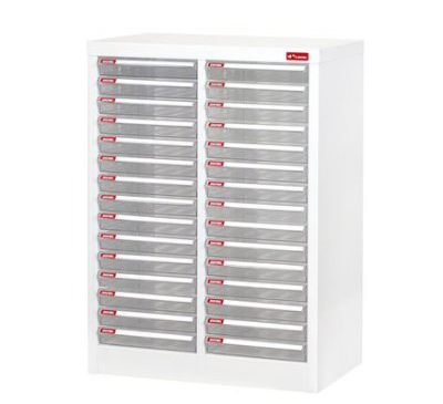 Shuter 樹德文件柜 A4-230P (雙行 15x2 透明薄抽屜)      540W x 343D x 740H (mm)