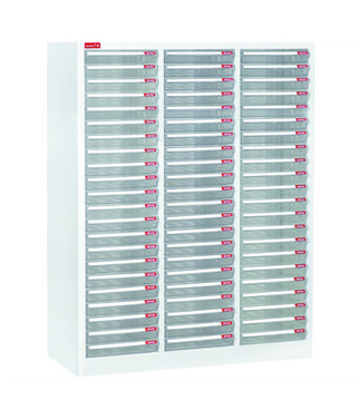 Shuter 座地樹德文件柜 A4-366P (3行 22x3 透明薄抽屜)  800W x 343D x 1062H (mm)