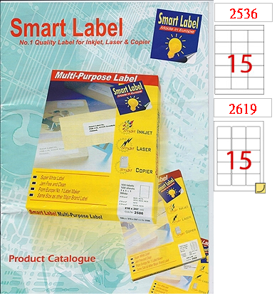 Smart Label  噴墨+鐳射+影印三用標籤 (100張)  (3x5) K15