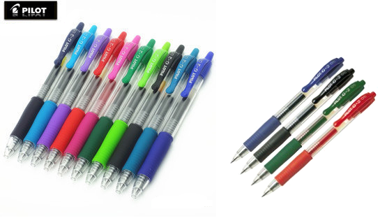 Pilot G2 Retractable Gel Ink Pen  0.5/0.7mm