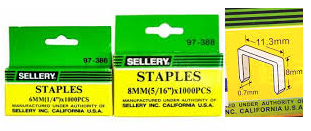 SELLERY 97-388 8mm 釘槍針 (1000枚)
