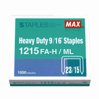 MAX 1215 FA-H / ML 釘書針 23/15 (100張) (1000枚)