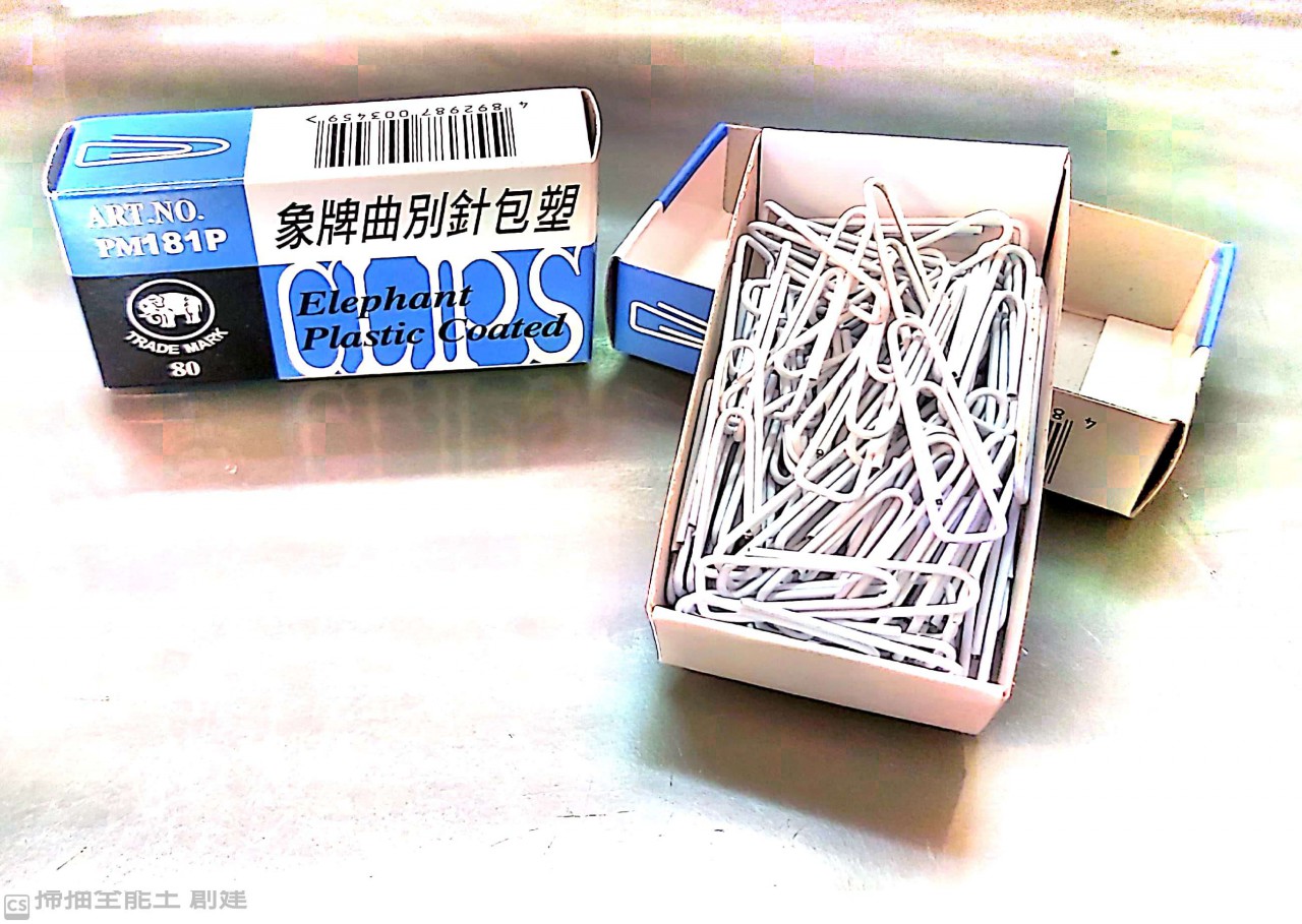 象牌 白色/彩色萬字夾 PM-181P (1-1/4") (100個)