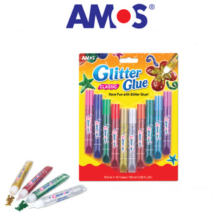 AMOS GCL10B10  金粉膠水 (10色) 10.5ml