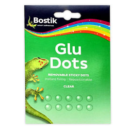 Bostik Blu-Tack glu dots 寶貼 萬用膠 (透明)