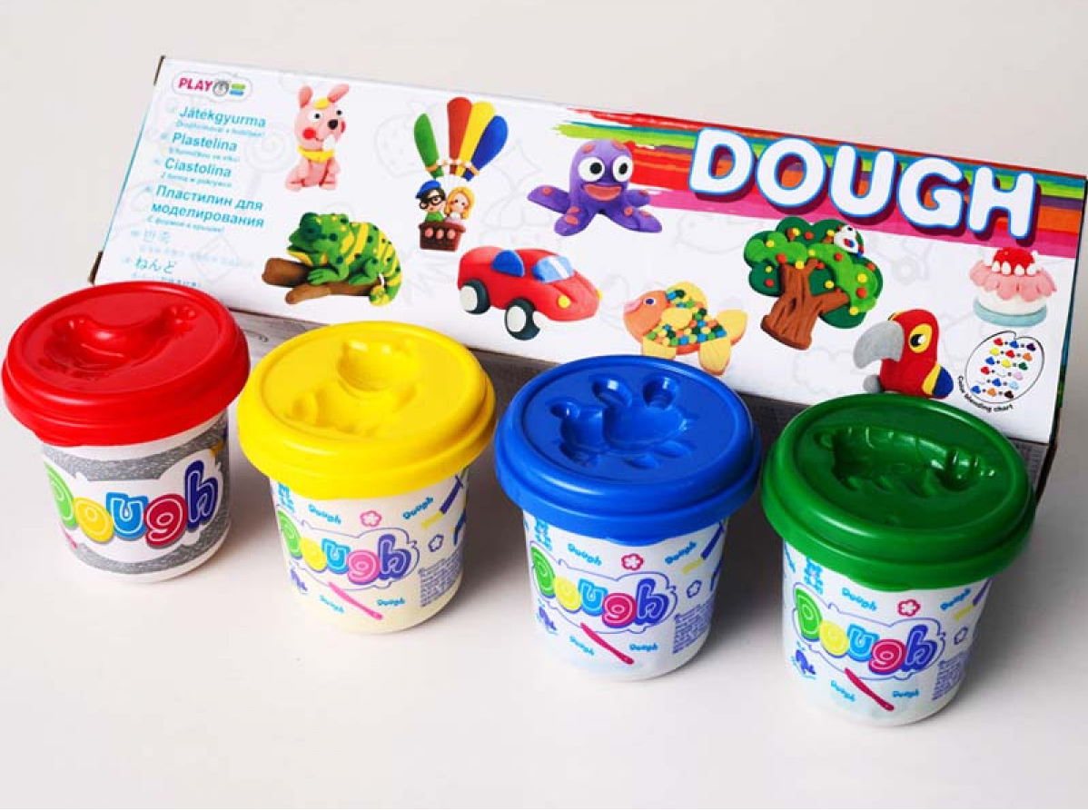 Play Doh 4色彩泥膠