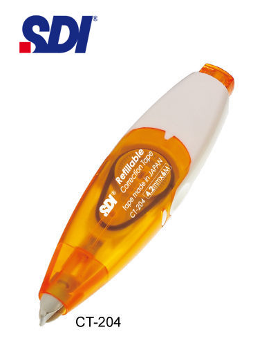 SDI i PUSH 輕按式改錯帶 CT-204 (4mm x 6M)