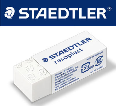Staedtler Rasoplast Eraser Black  526 B30