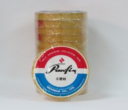 Panfix 不費時透明膠紙 1/2"x50yds (12卷裝)