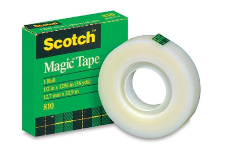 Scotch 思高牌#810 神奇隱形膠紙  1/2"x36yds