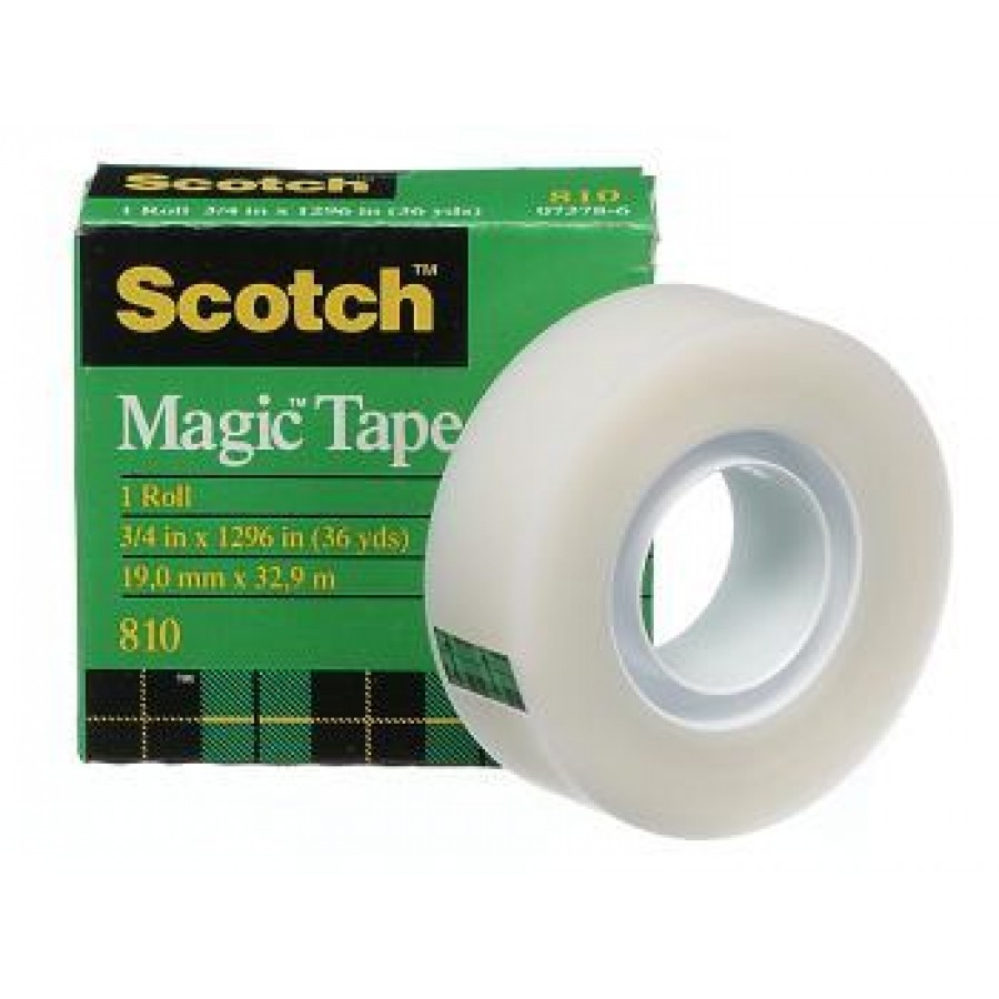 Scotch 思高牌#810 神奇隱形膠紙  3/4"x36yds