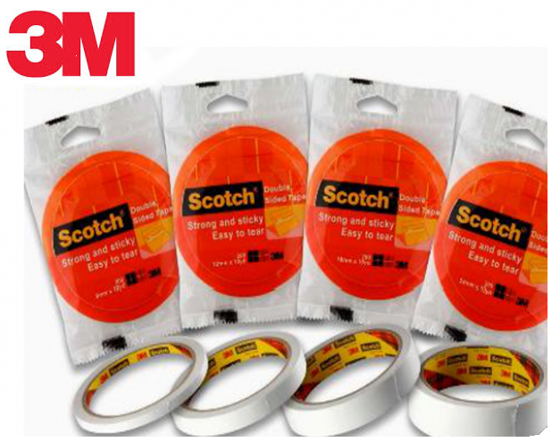 Scotch 3M #200 雙面膠紙 - 24mmx10yds