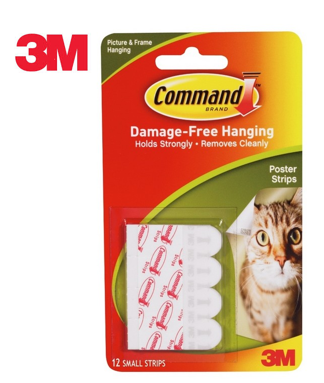 3M Command無痕 - 海報膠貼 #17024HK