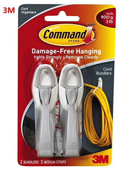 3M™ Command™ 無痕™大型電線整理器 #17304