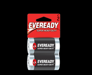 Eveready 黑貓碳性中電池 (C) 2粒裝
