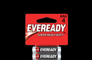Eveready 黑貓碳性電池 (AAA) 2粒裝