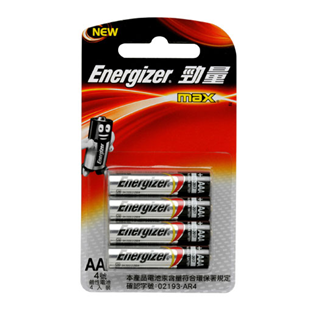 Energizer Max 勁量鹼性電池 (AAA) 4粒裝
