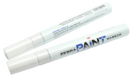 Zebra 斑馬牌油漆筆 200M - 紅,金,藍