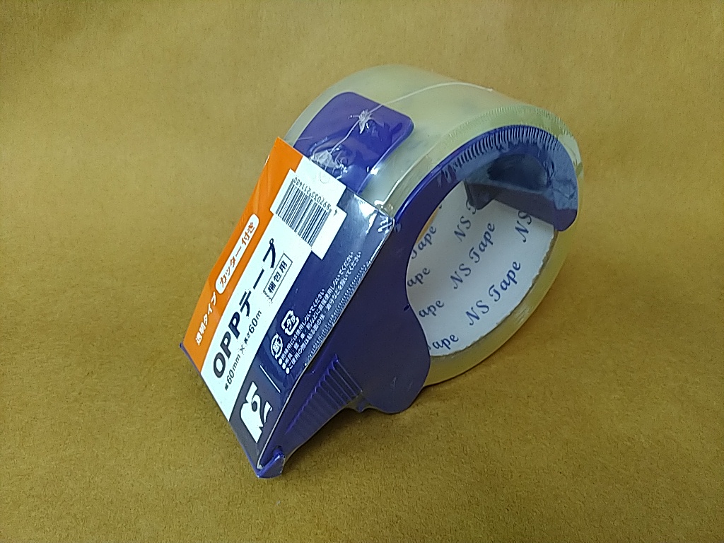 N.S  膠紙+PP機 60mm x 60M