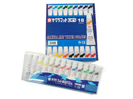 Sakura WATER COLORS 5ml (18 COLORS)