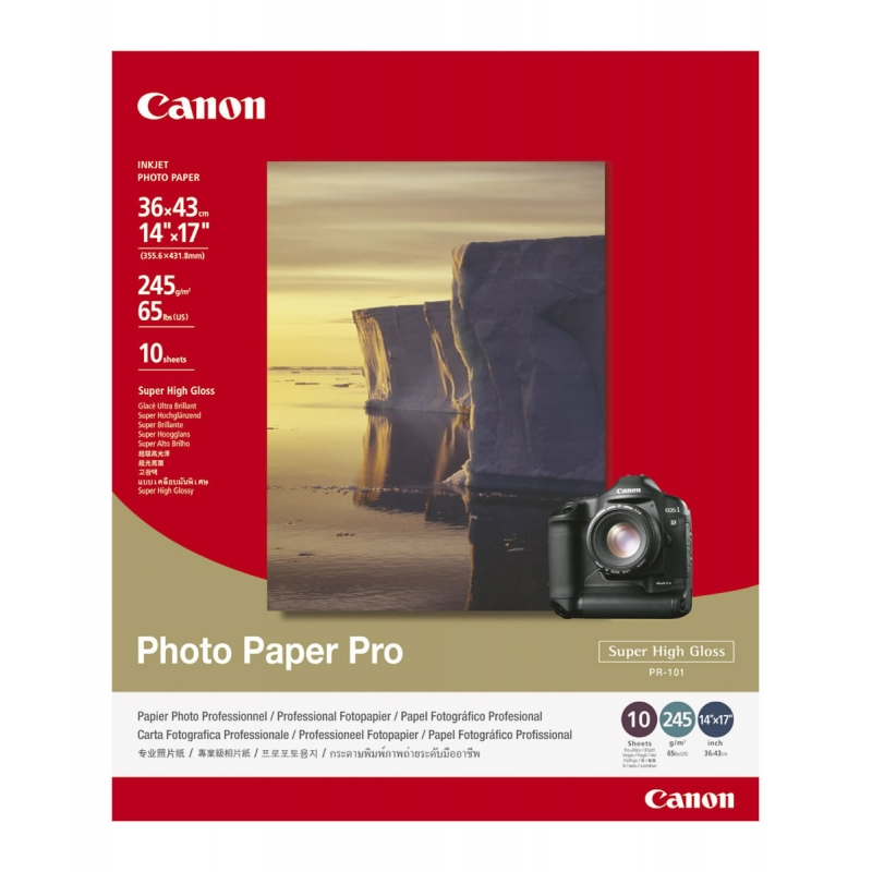 Canon SG-101/PR-101/PP-101  Photo Paper 4"x6"  (20張裝)