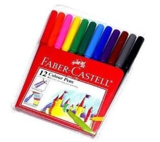 Faber COLOR PEN - 12colors #154312