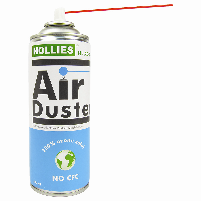 HOLLIES HL AC-450 壓縮氣體除塵劑  (450 ml)