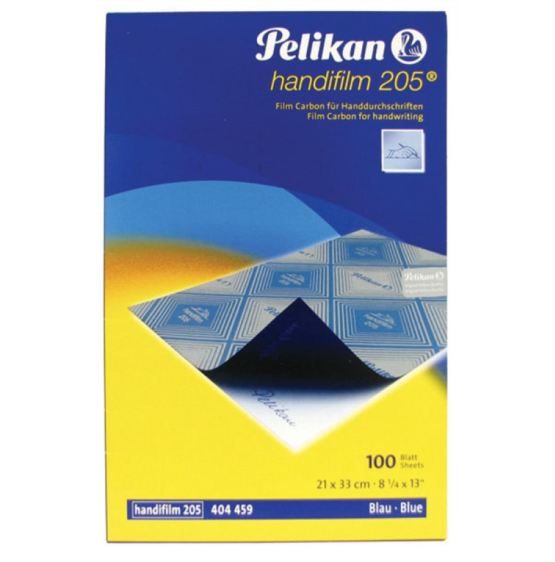 PELIKAN Handifilm 205 (手寫) 過底紙 – 藍色 (100張裝)